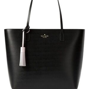 Kate Spade Black Leather Tote